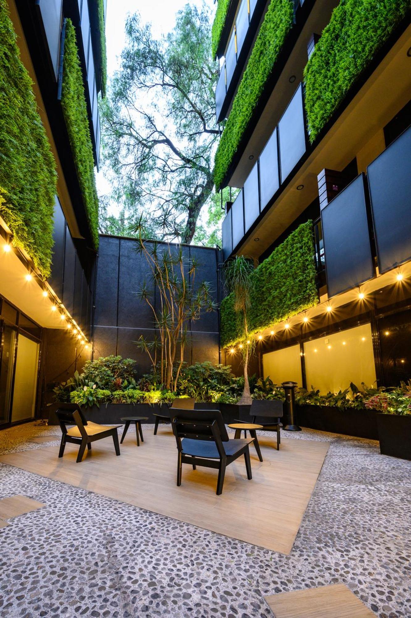 Las Suites Campos Eliseos Mexico City Exteriör bild