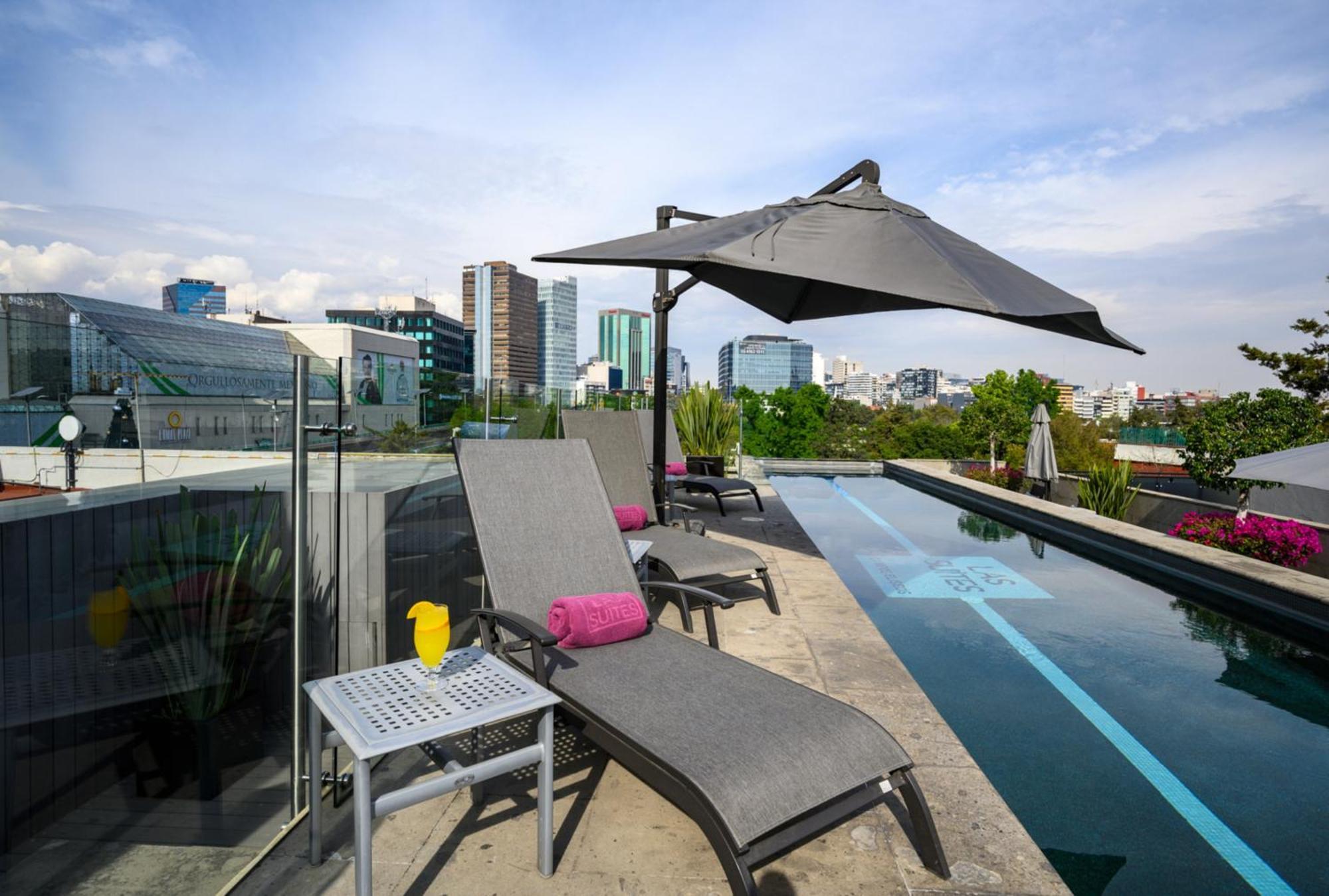 Las Suites Campos Eliseos Mexico City Exteriör bild